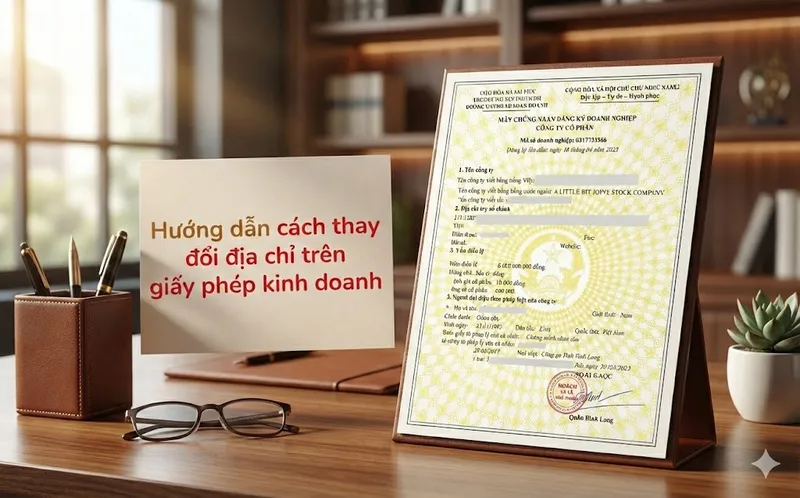 Ảnh bìa cho bài viết: Hướng Dẫn Đổi Địa Chỉ Giấy Phép Kinh Doanh Vũng Tàu Sang TP.HCM